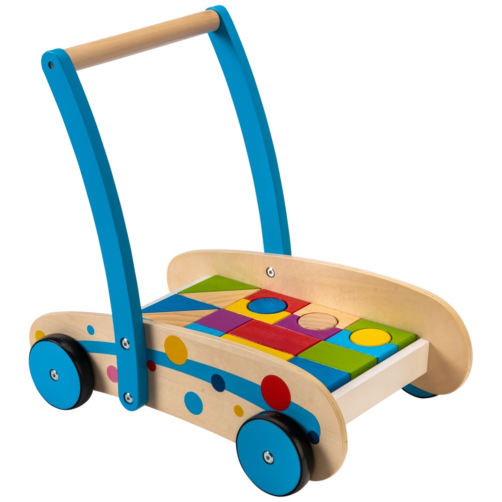 Eichhörnchen-Spielzeug-Lauflernhilfe aus Holz