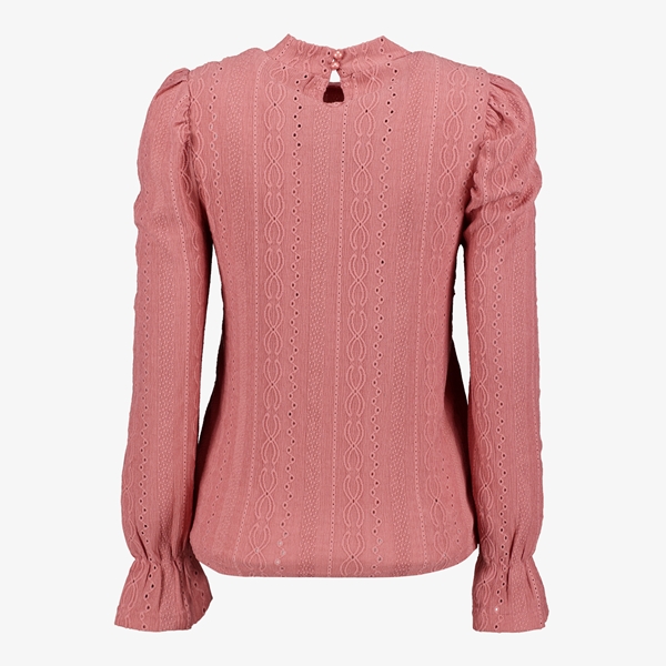 TwoDay dames blouse met bewerkingen in stof