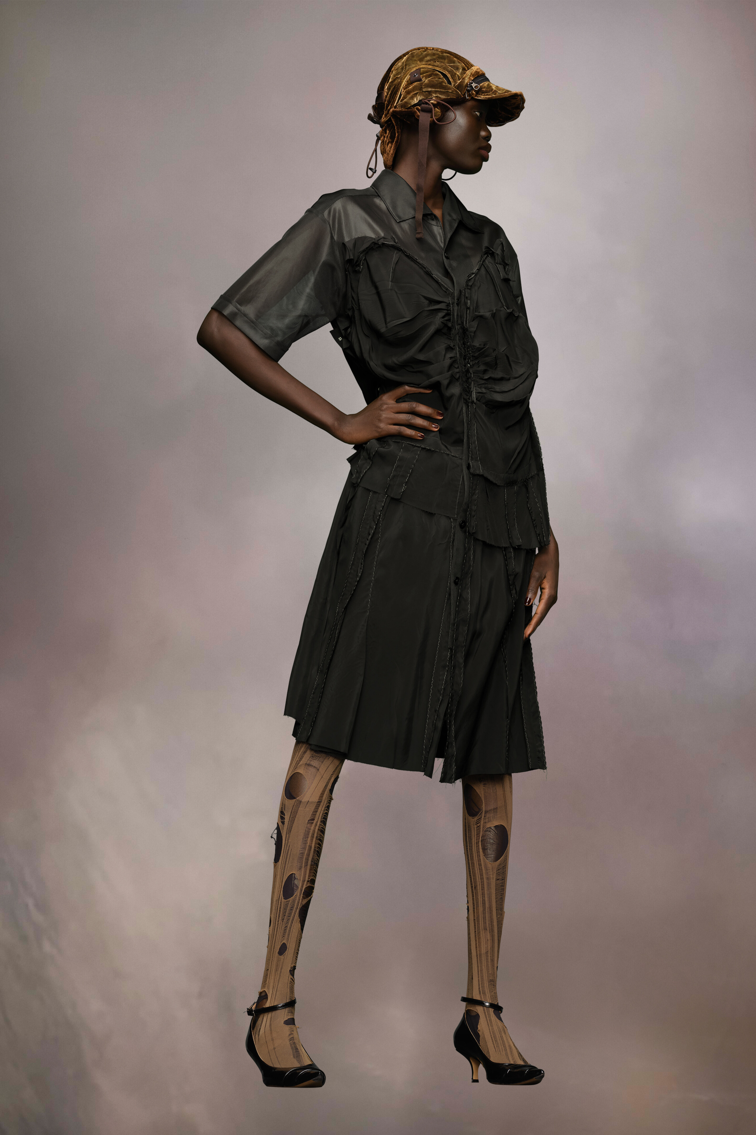 Robe chemise Décortiqué