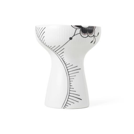 Royal Copenhagen Sort Mega Riflet Åben Vase