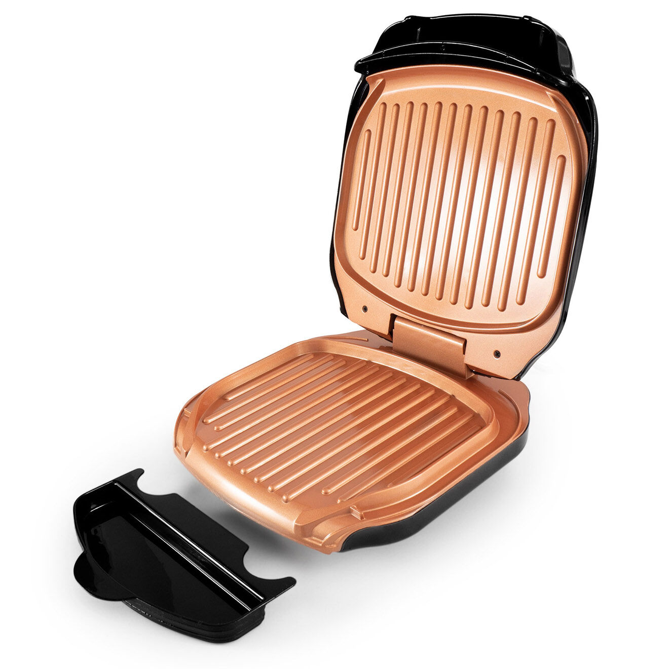 Gotham steel Grill viande noir - 15x15x15 cm