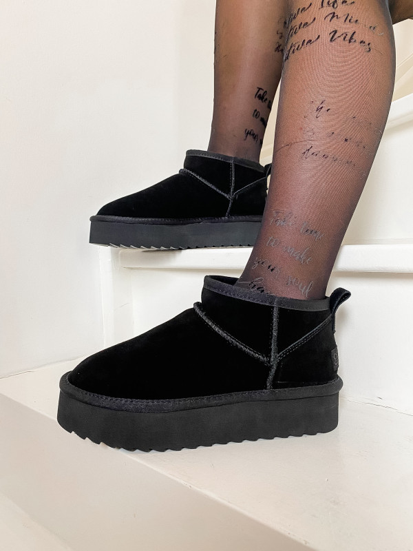 Colors Of California - Bottines fourrées HC.YWPLA01 Black