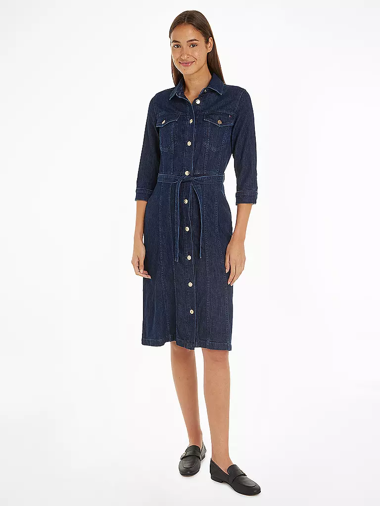 TOMMY HILFIGER Minikleid  dunkelblau