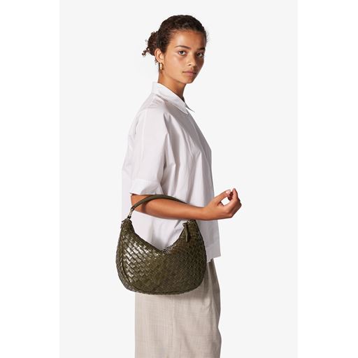 Adax Marlin Skuldertaske, Olive