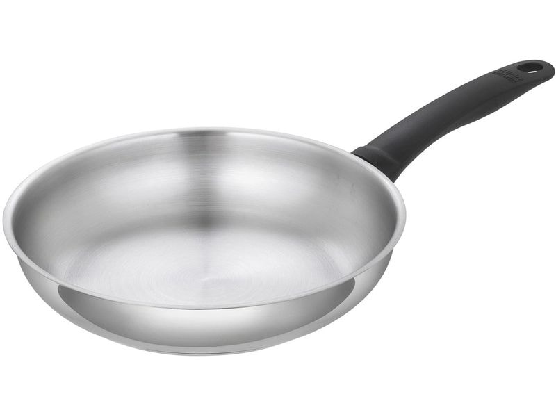 Kuhn Rikon Bratpfanne Classic Ø 28 cm Unbeschichtete Bratpfanne aus Edelstahl