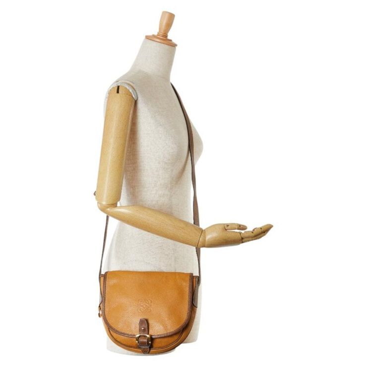 Loewe Vintage Loewe Crossbody Bag Beige