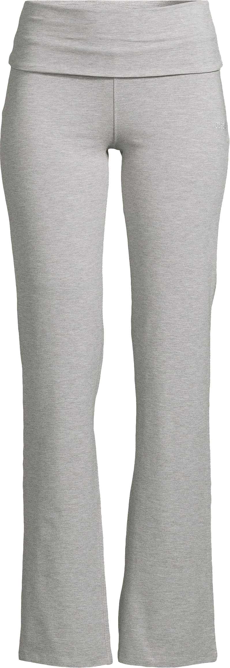 Sublime Folded Flare Pants Grey Melange