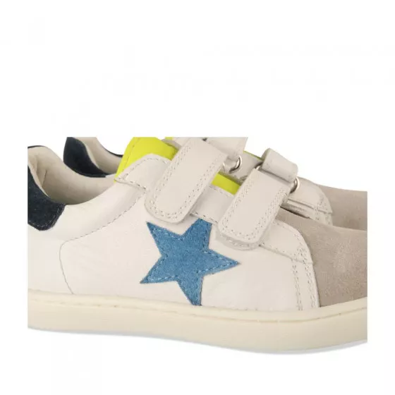 Baskets BLANC MEGIS KIDS
