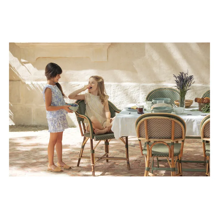 Tartine et Chocolat Blouse et Short Fleuris | Bleu