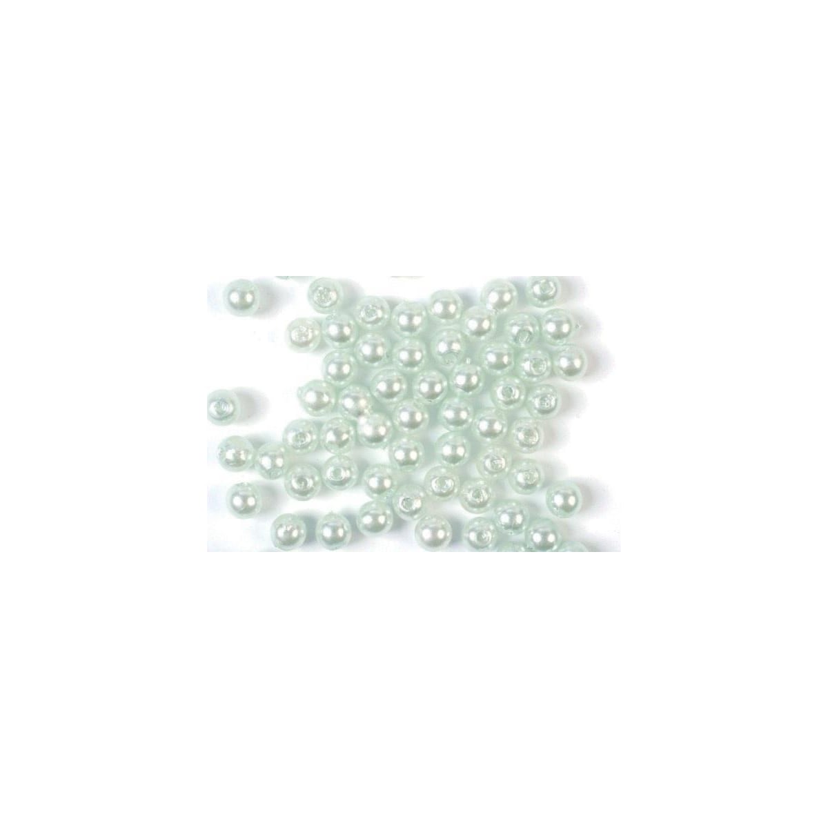 Plastpärlor 8mm 500g, Ljusgrön