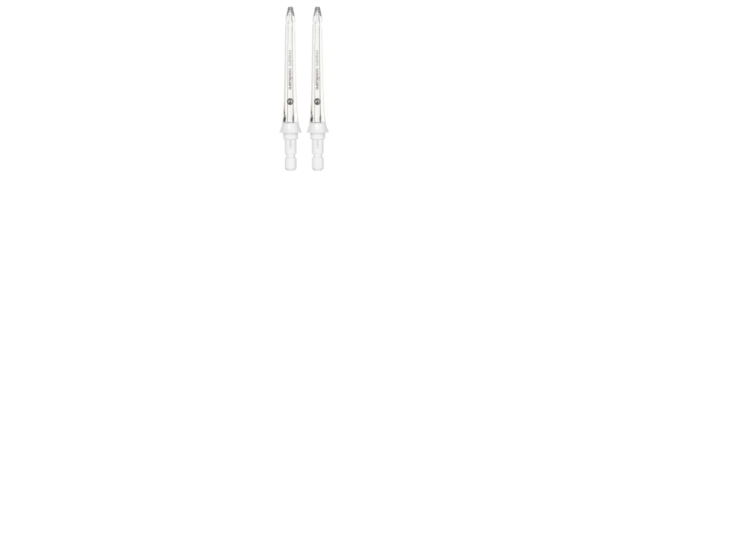 Philips Sonicare F1 HX3042 - Interdental dysepåsætning - til oral udskylning (pakke med 2) - for Sonicare Power Flosser 3000 HX3711