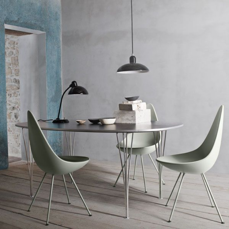 Fritz Hansen B616 tafel wit laminaat 170x100