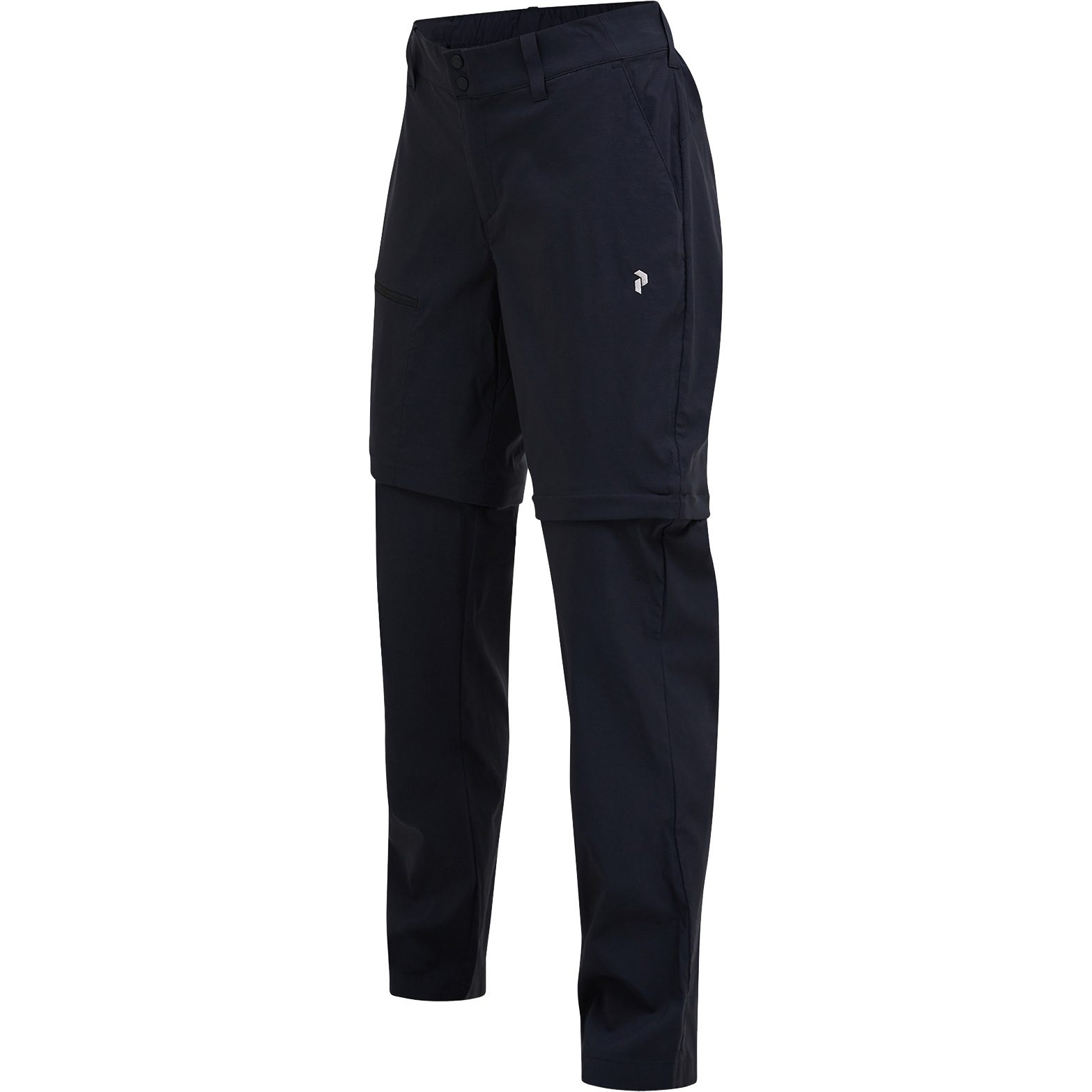 Peak Performance Iconiq Zip-Off Hose Damen schwarz
