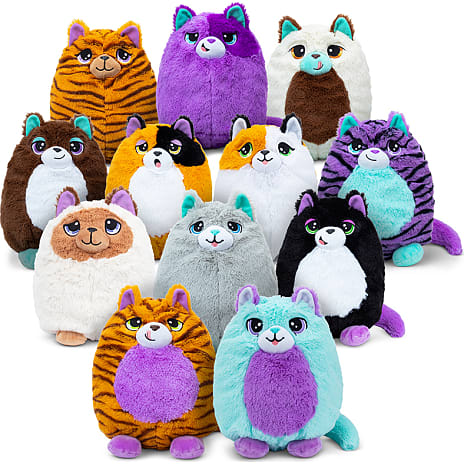 Misfittens katte bamse - flere varianter - assorteret