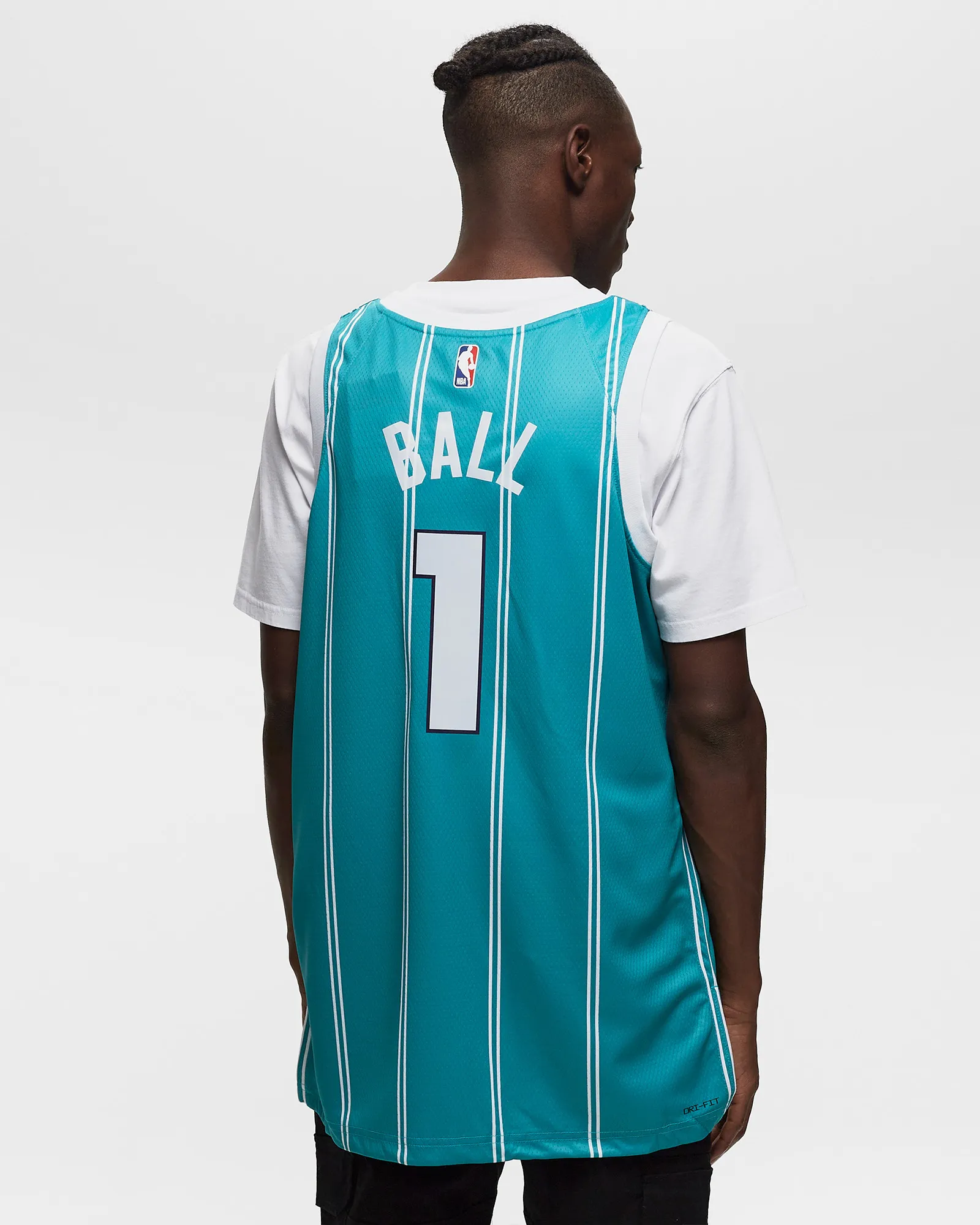 Nike Charlotte Hornets Icon Edition 2022/23 Jordan Dri-FIT NBA Swingman Trikot