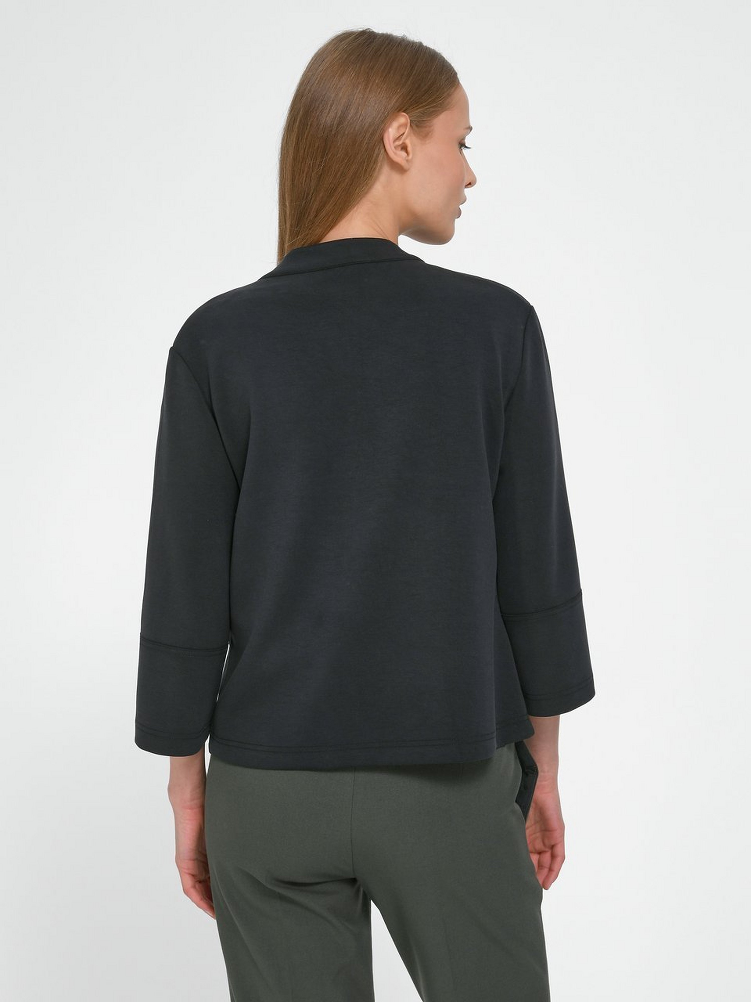 Jersey-Blazer mit 3/4-Arm
