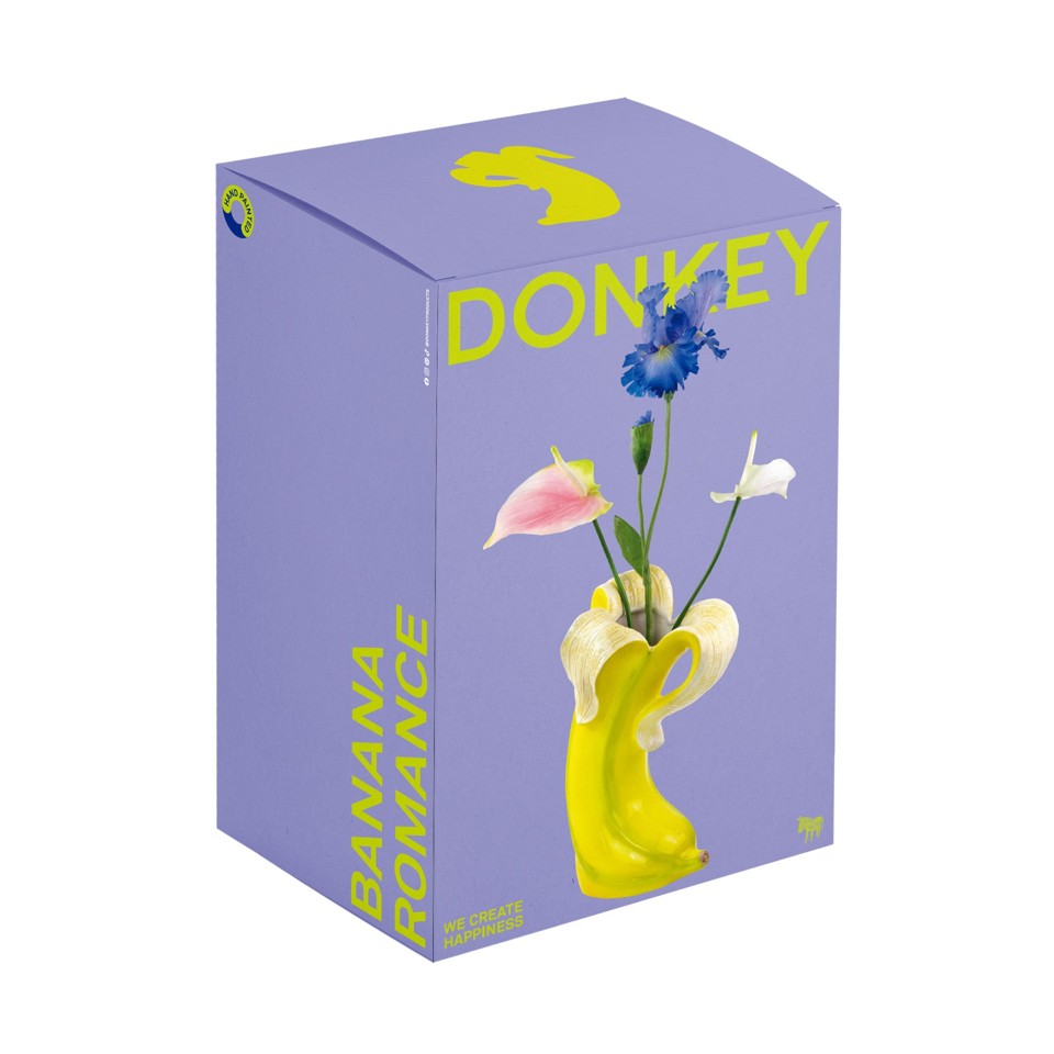 DONKEY - Banana Romance Vase - Stor