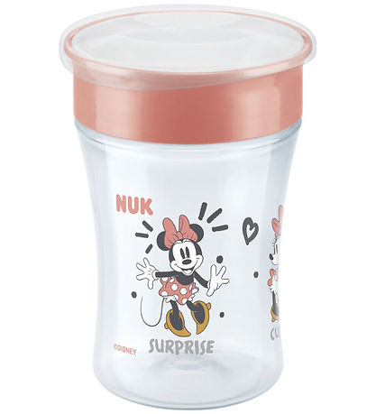 Nuk Drikkekop - Magic - 230ml - Minnie Mouse R?d