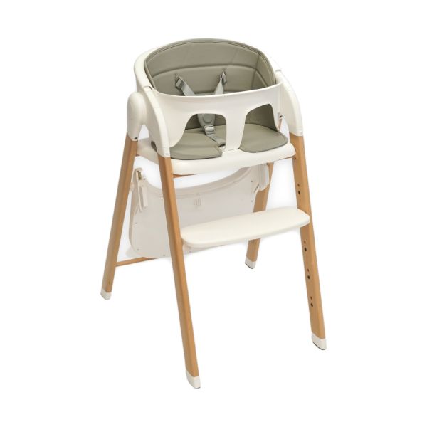 Bo Jungle Grow With Me High Chair - Shady Grey