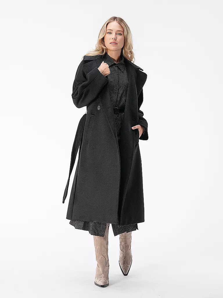 WEEKEND MAX MARA Wollmantel RESINA schwarz