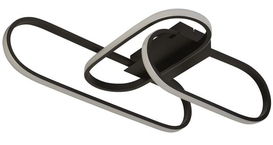 Plafondlamp 61774BK Clip B38.5 x D65 cm