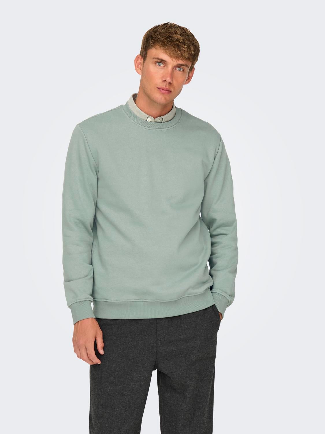 ONSCONNOR Sweatshirt Chinois Green