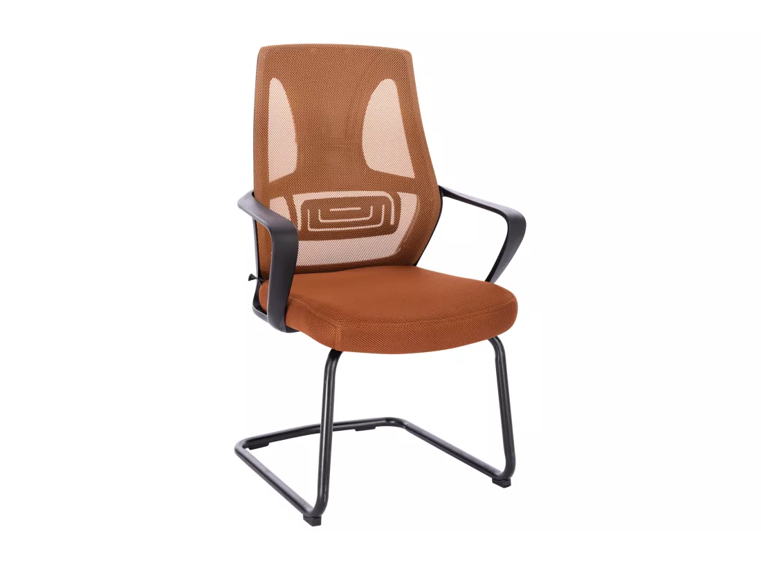 Chaise de conférence à piétement luge
