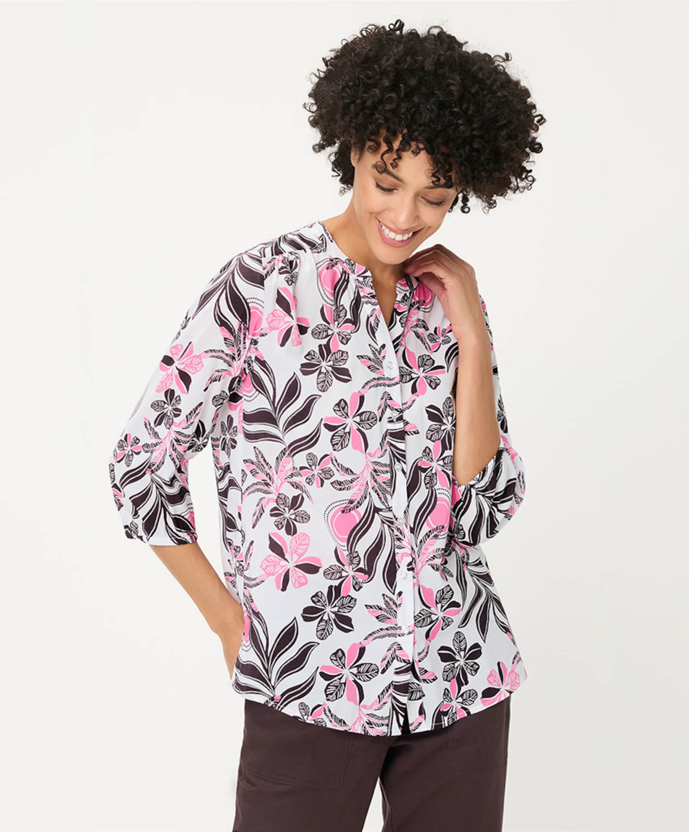 Olsen Dames blouse roze