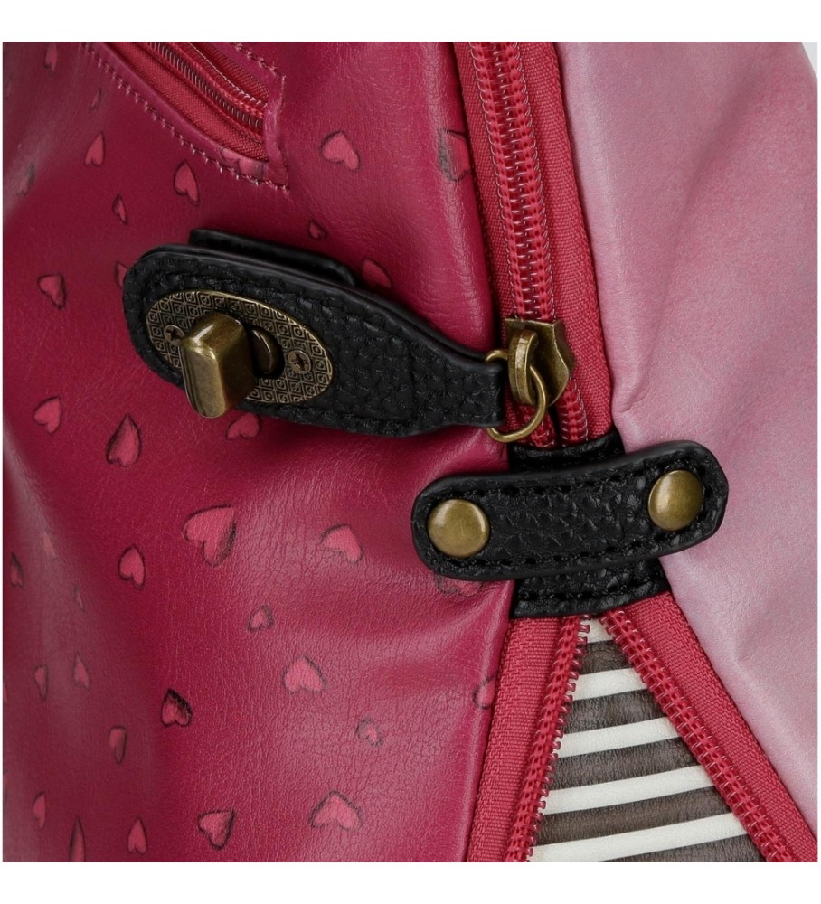 Santoro Mochila casual Gorjuss For my love rosa