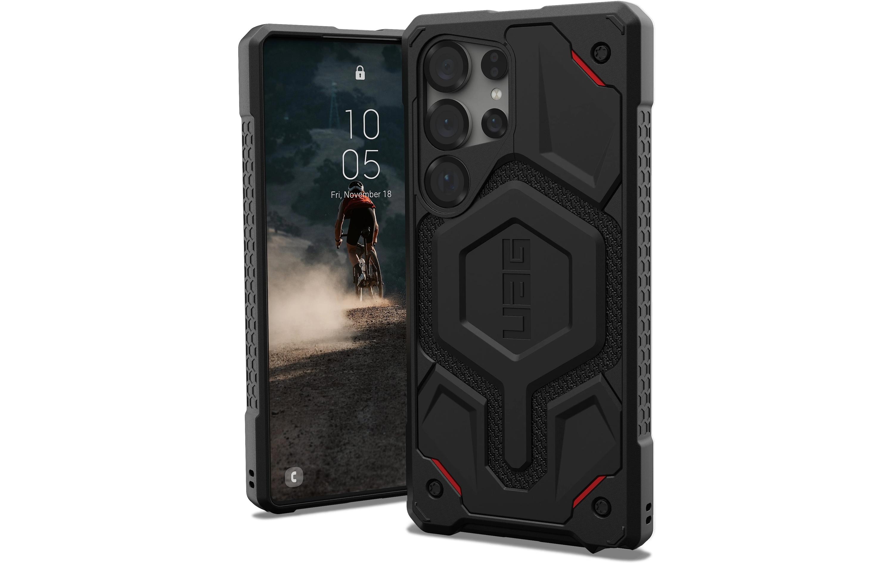Back Cover Monarch Pro Galaxy S25 Ultra Kevlar BlackSchutzhülle für das Samsung Galaxy S25 Ultra