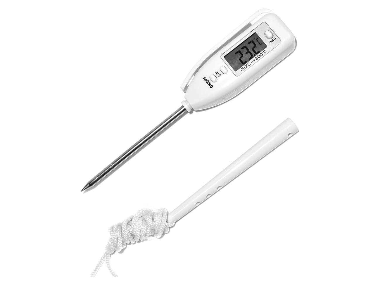Thermomètre de cuisson - -50°C à  300°C - Alla France