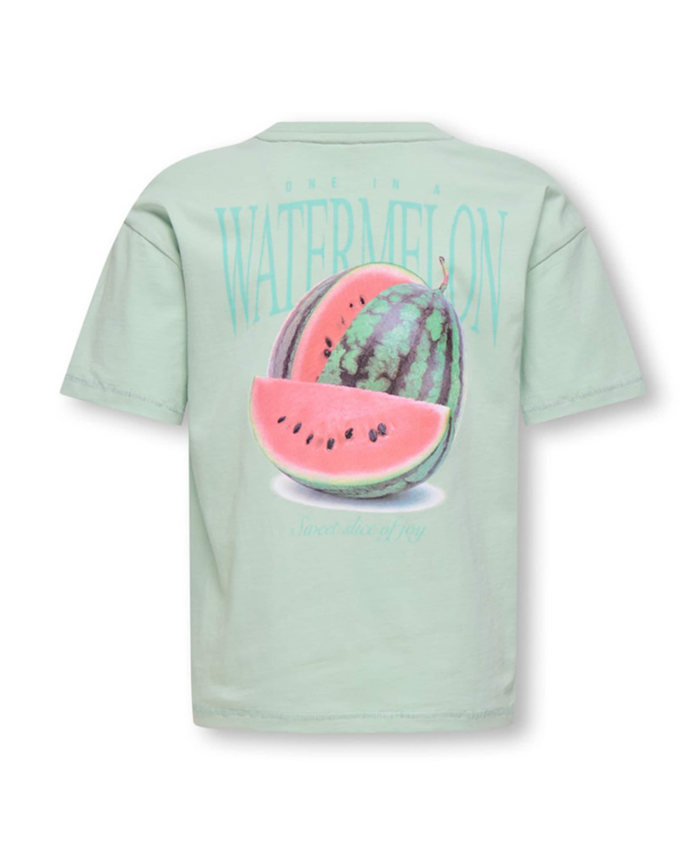 Only Meisjes T-shirt blauw