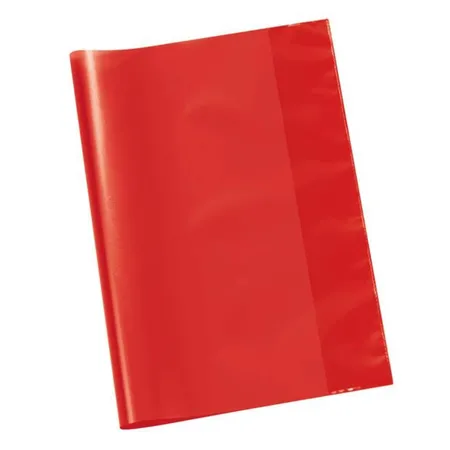 Veloflex Hefthülle A4 transparent rot