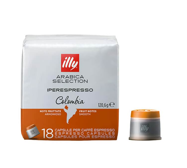18 capsules iperespresso MonoArabica Colombie - ILLY