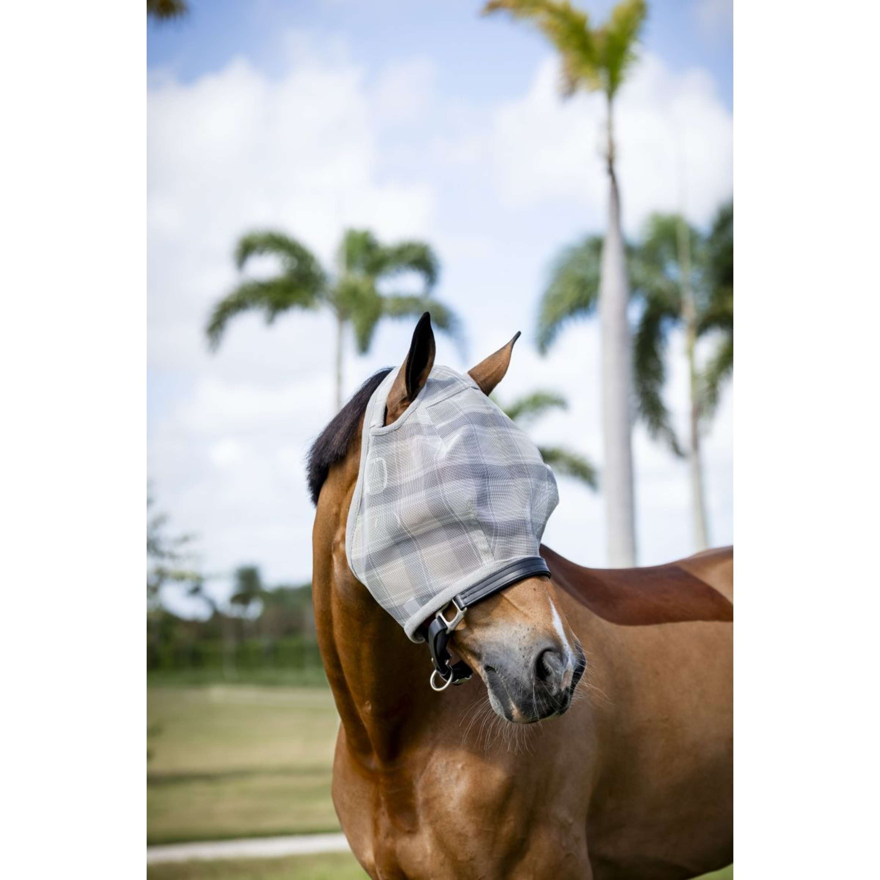 Horseware Vliegenmasker Newmarket Zonder oren Witney Charcoal