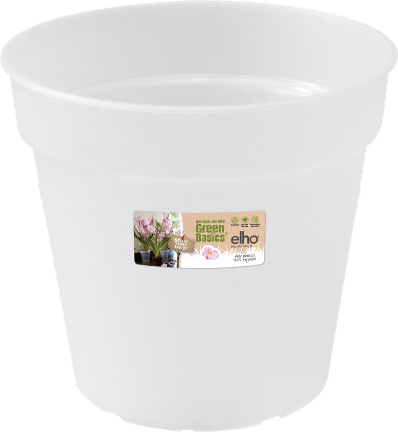 Elho bloempot Green Basics transparant D 15 H 13,9 cm