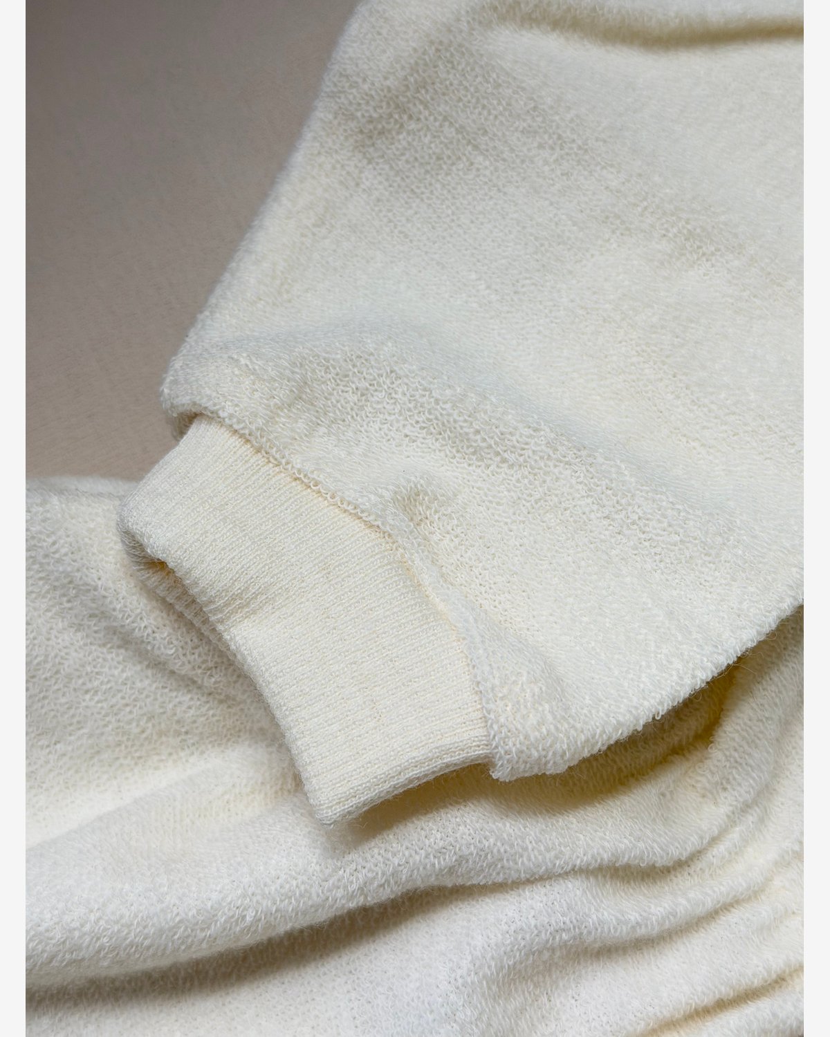 Nattpose Baby M/ Knapper – Ullfrottè, 100% Merino