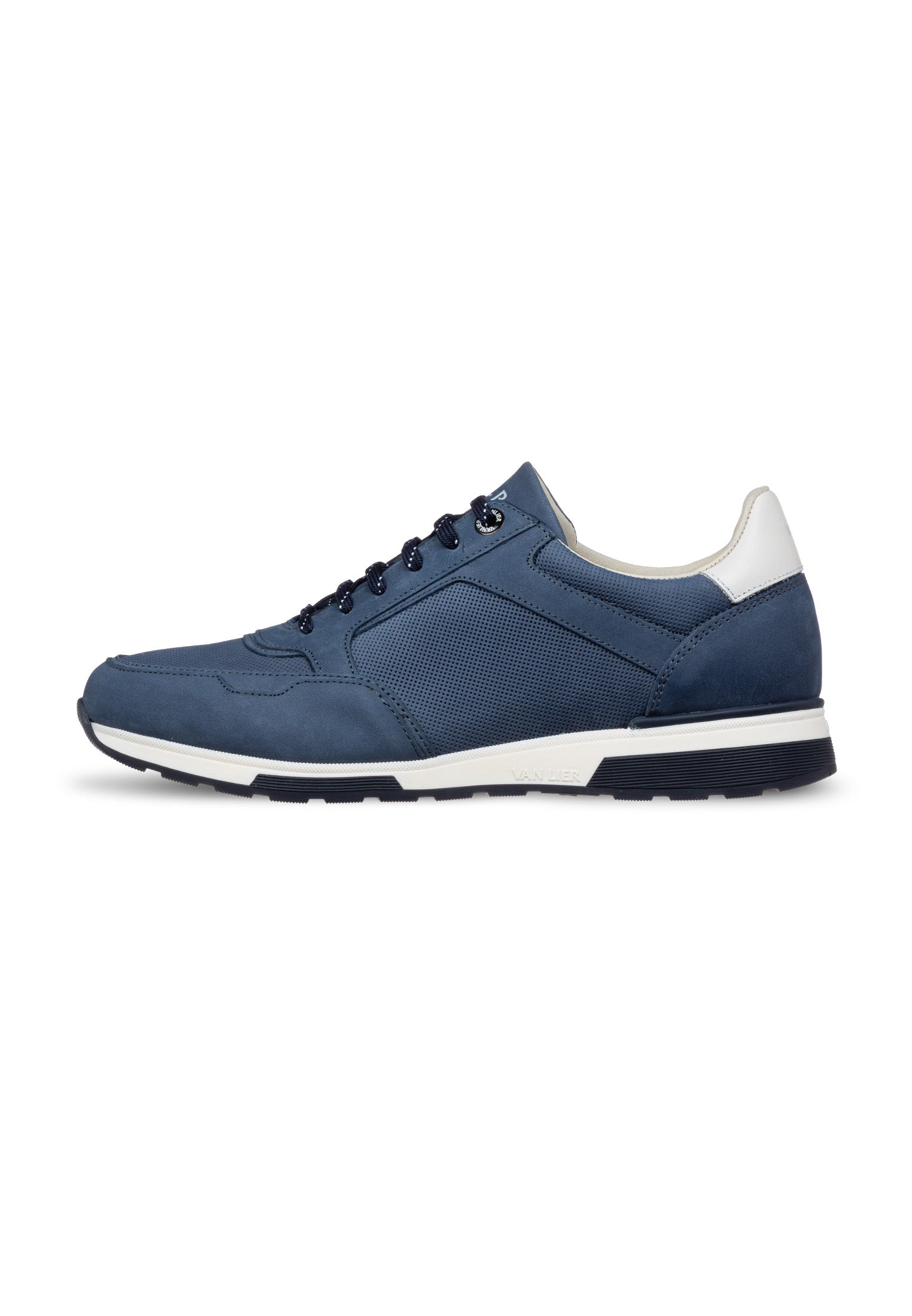 Blauw nubuck Positano sneaker
