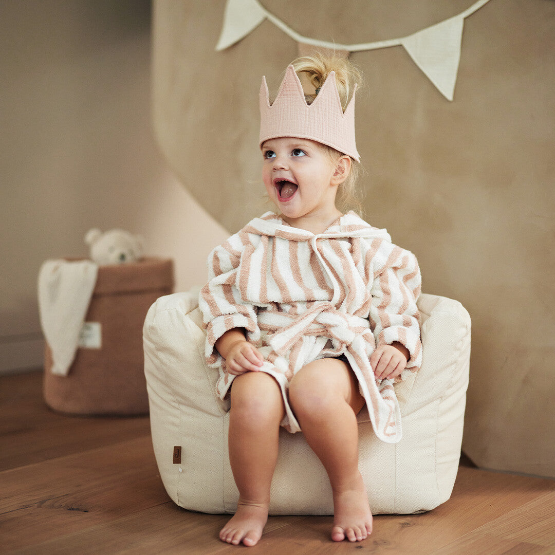 Jollein kinderfauteuil twill natural