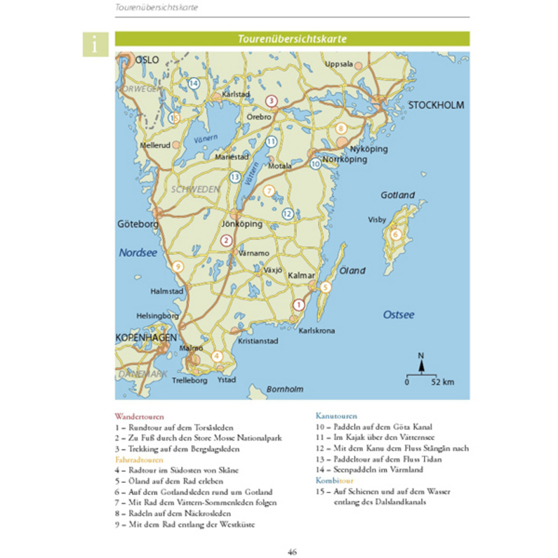 Thomas Kettler Verlag Südschweden Outdoor Kompass