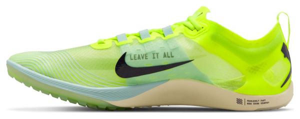 Chaussures d'Athlétisme Nike Zoom Victory Waffle 5 Vert/Jaune Unisexe