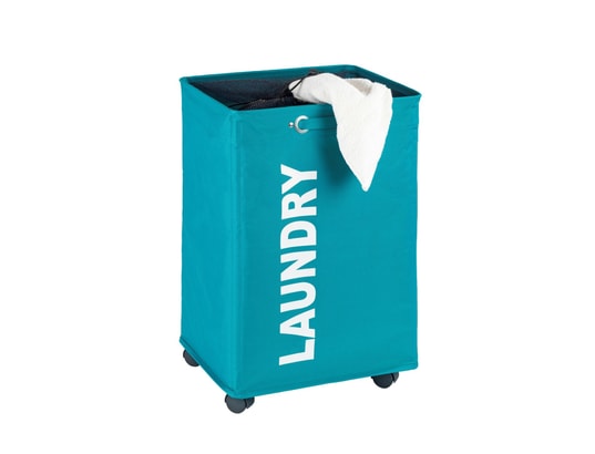 WENKO - Panier à linge corno 79 l. - bleu