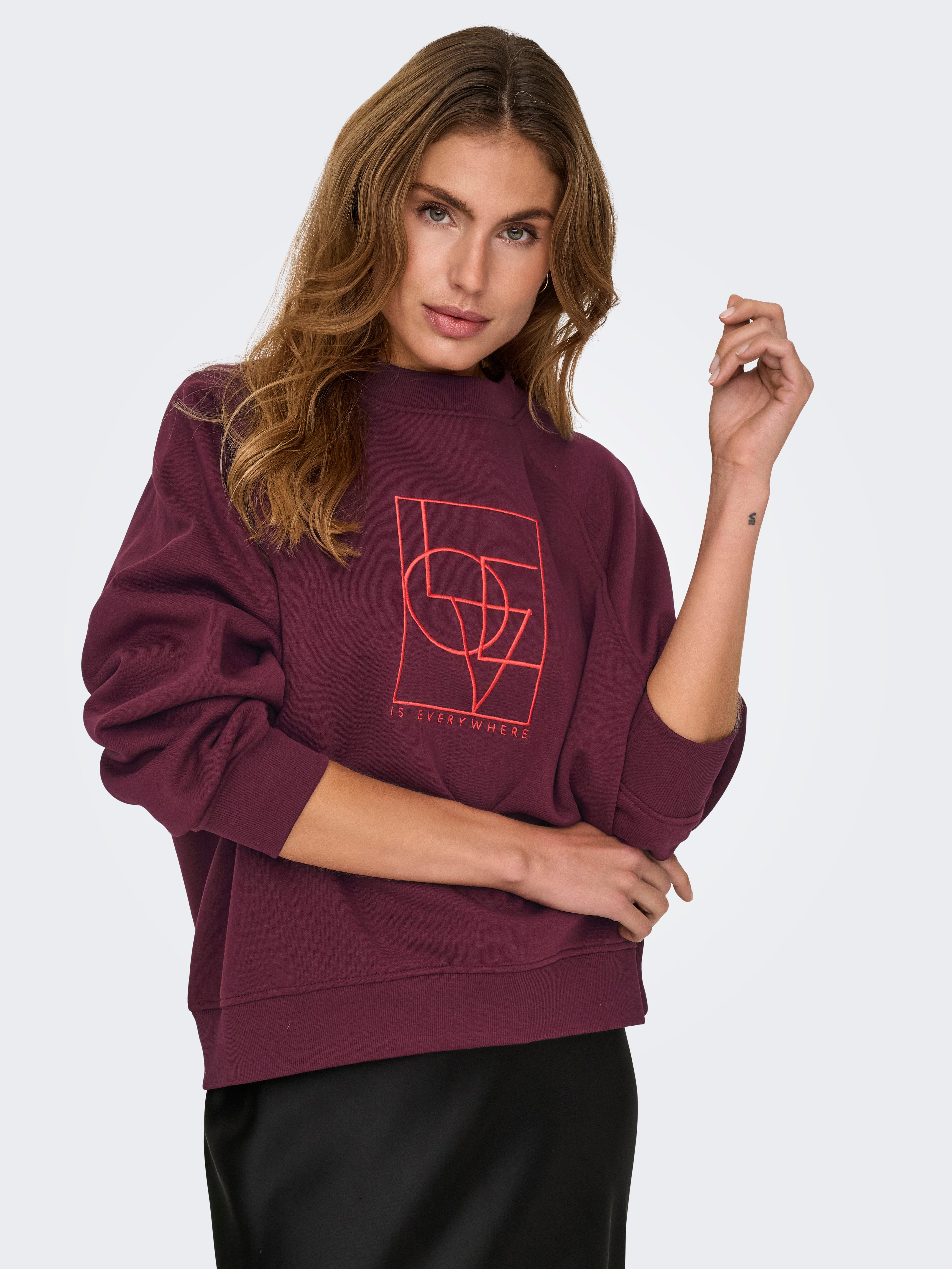 JDYBAMBI Sweatshirt Windsor Wine