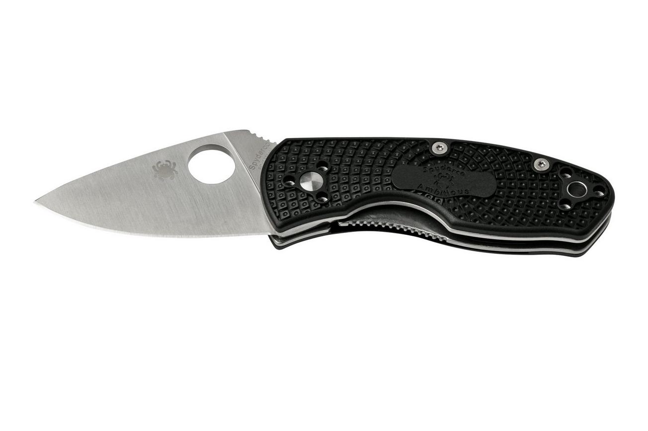 Spyderco Ambitious Lightweight C148PBK, zakmes