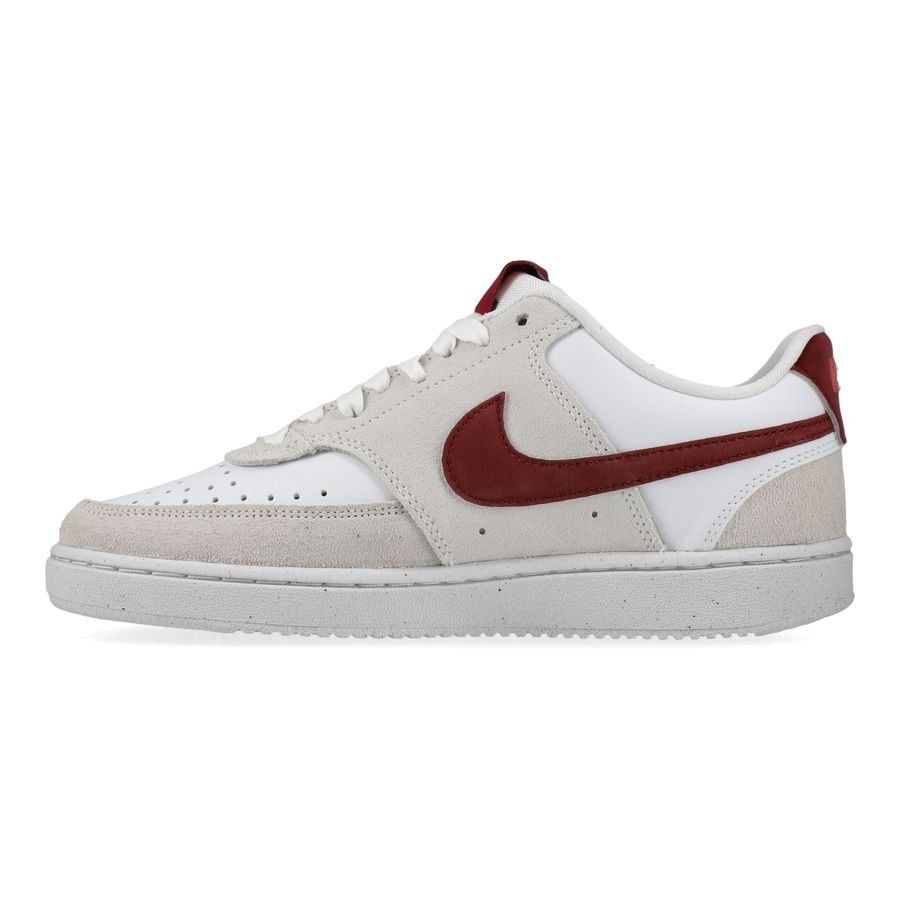 Nike Chaussures Court Vision Low - Blanc/Rouge Femme
