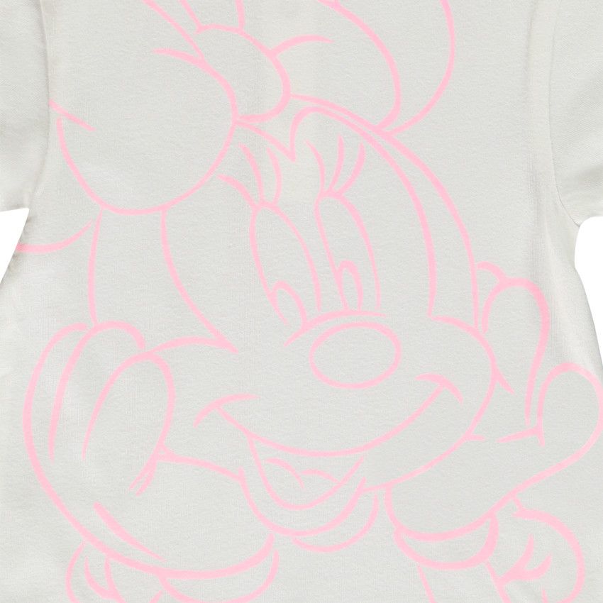 Ensemble 3 pièces molletonné avec gilet Minnie Disney pour bébé fille - Lilas