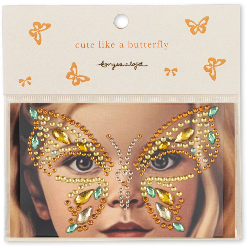 Køb Konges Sløjd Purple Rain Butterfly Face Jewels