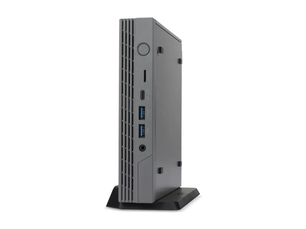 Acer Chromebox CXI5 - Mini PC 1 x Core i3 1215U / op til 4.4 GHz - RAM 8 GB - flash - eMMC 128 GB - UHD Graphics - IEEE 802.11ax (Wi-Fi 6E), Bluetooth, Gigabit Ethernet - Chrome OS - skærm: ingen - grå