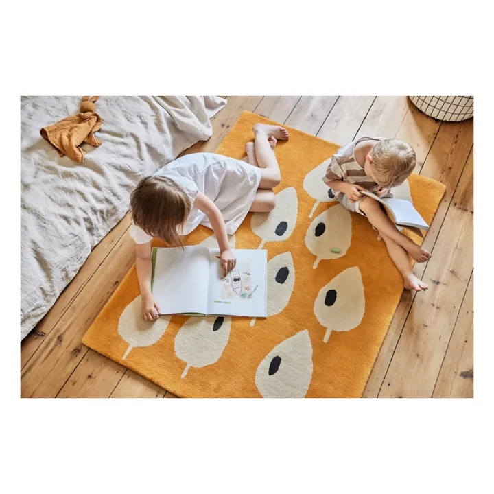 Bleuu-studio Tapis Forêt | Abricot