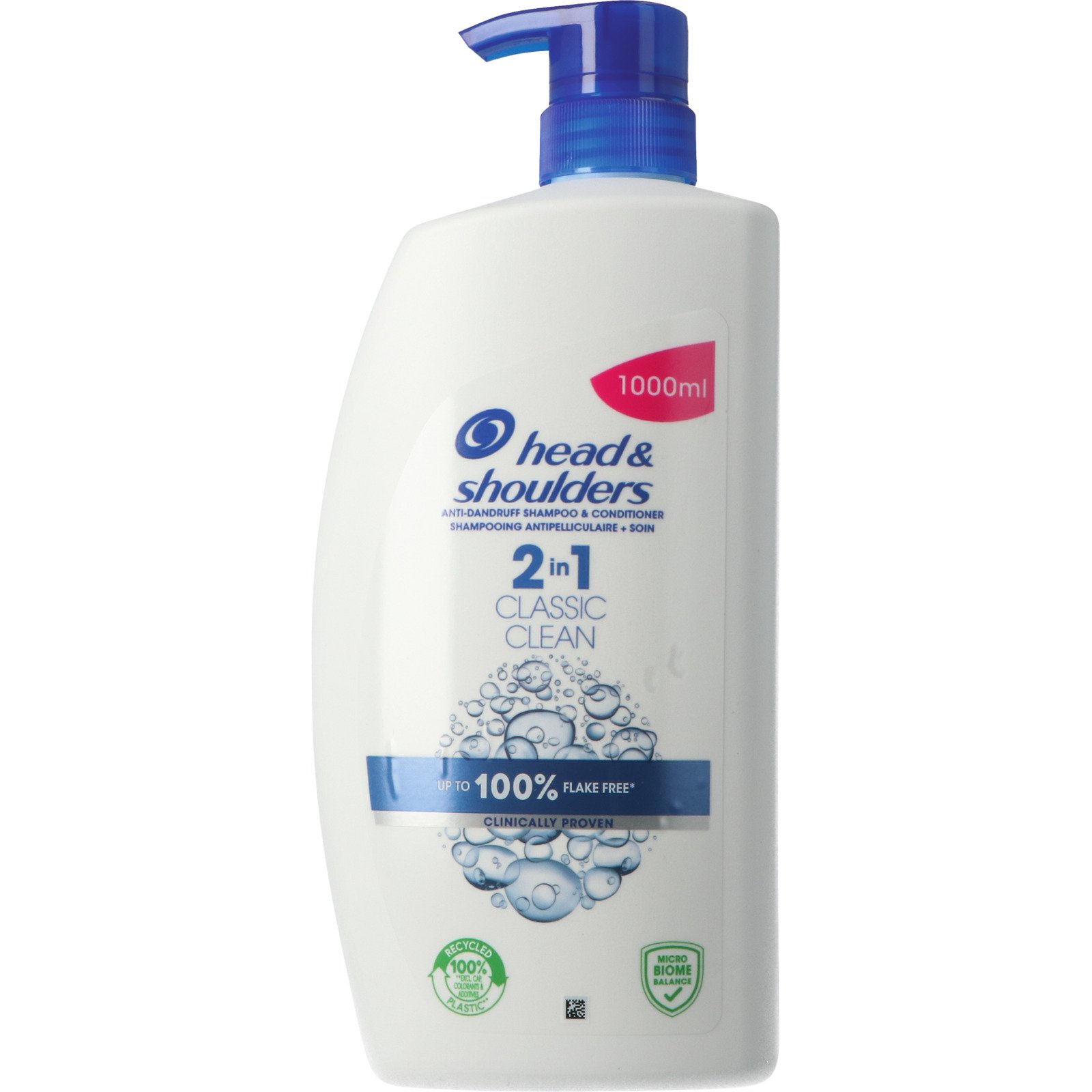 Head & Shoulders Shampoo Classic 2in1 1000 ml